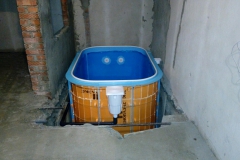 Чаша бассейна из полипропилена в Новосибирске