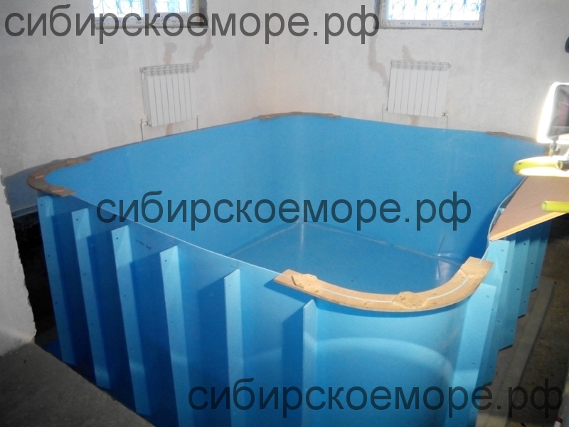 Бассейн из полипропилена в Новосибирске